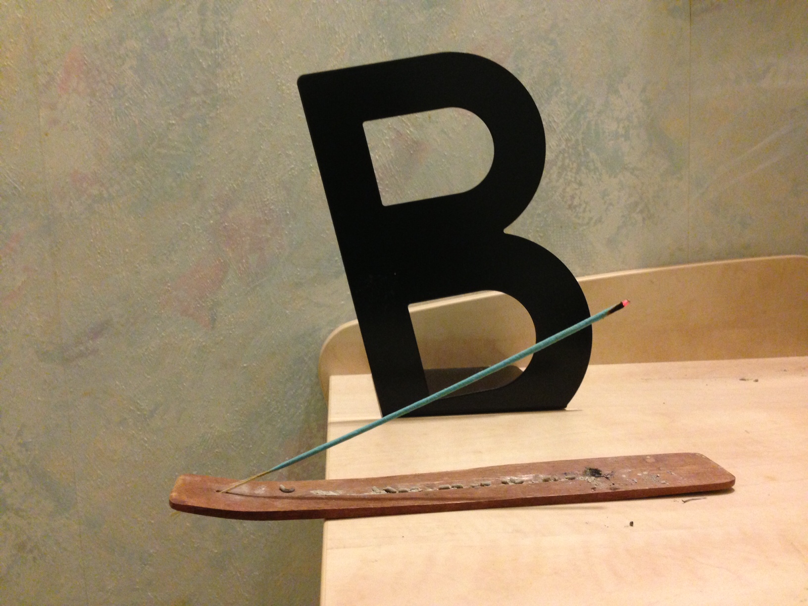 "B" Book End x Incense 